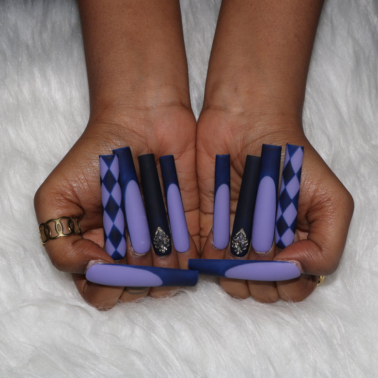 Purple Grace Nail H42-1097