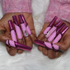 Purple Metal Nail H43-1152