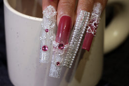 Limited edition wedding Nails H44-1208