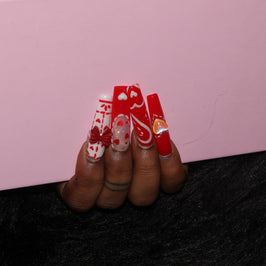 H43-1244 Red elegant