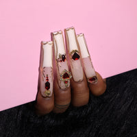 Golden Ruby Nail H43-1189