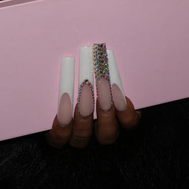 Nude Diamond Nail H44-1205