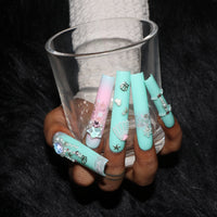 Mint Star Nail H42-1105