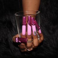 Purple Metal Nail H43-1152