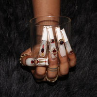 Golden Ruby Nail H43-1189