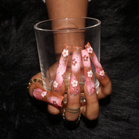 Pink Blossom Nail H44-1255