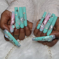 Mint Star Nail H42-1105