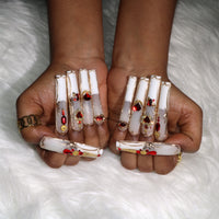 Golden Ruby Nail H43-1189