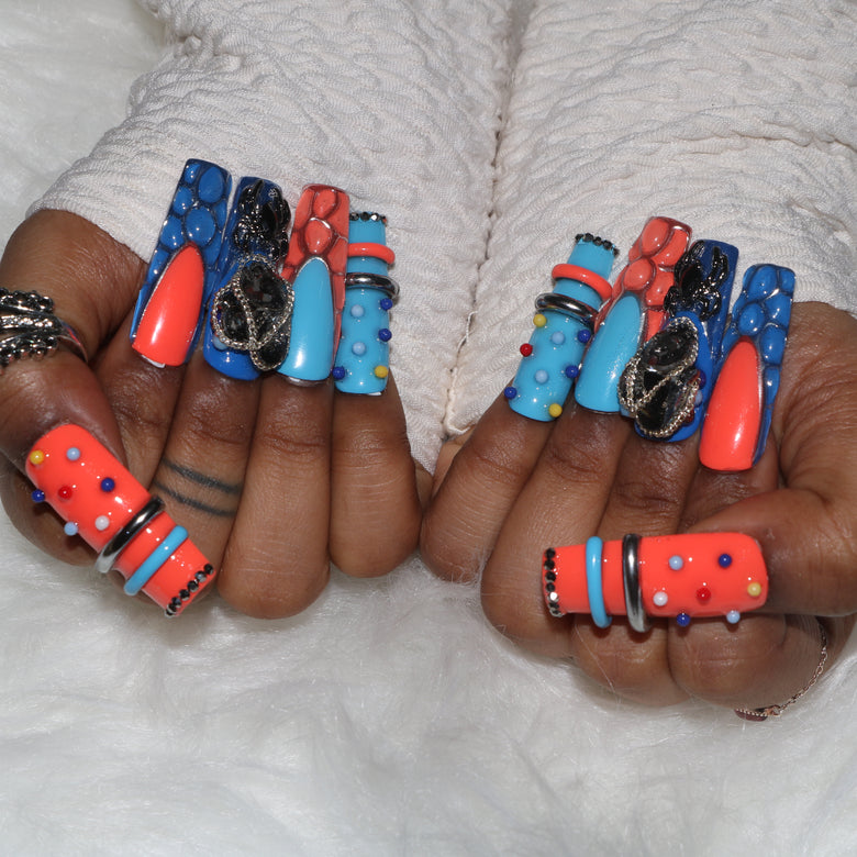 Spider Azure Nail H46-1315