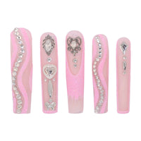  Blush Crystal Nail H31-1058