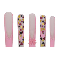 Hearty Pink Nail  H42-1089