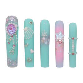 Mint Star Nail H42-1105