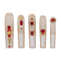 Golden Ruby Nail H43-1189