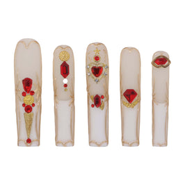 Golden Ruby Nail H43-1189