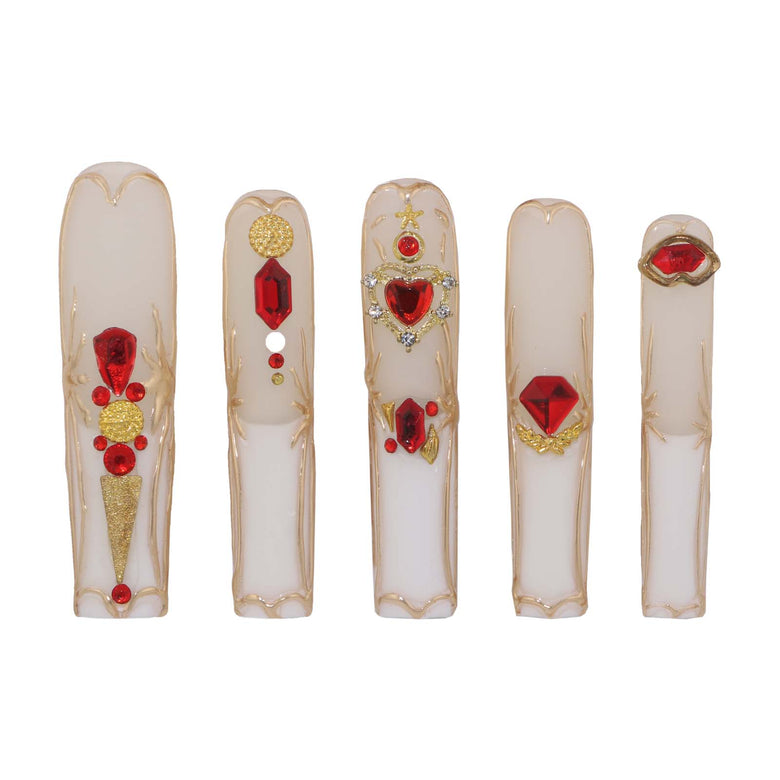 Golden Ruby Nail H43-1189