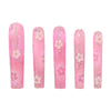 Pink Blossom Nail H44-1255